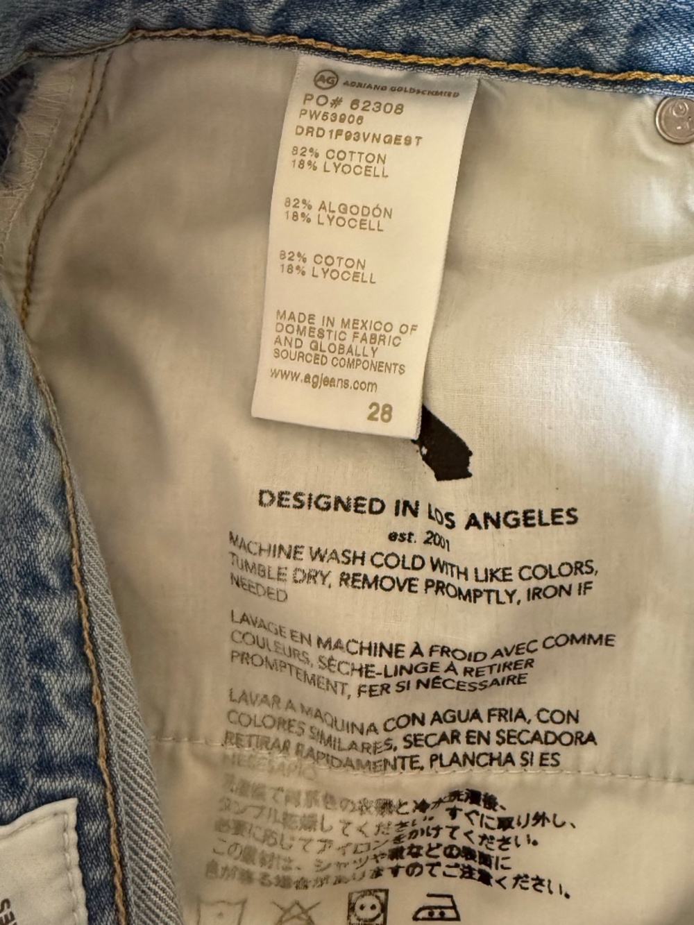AG Hattie High Rise Barrel Crop Jeans - Picture 10 of 11